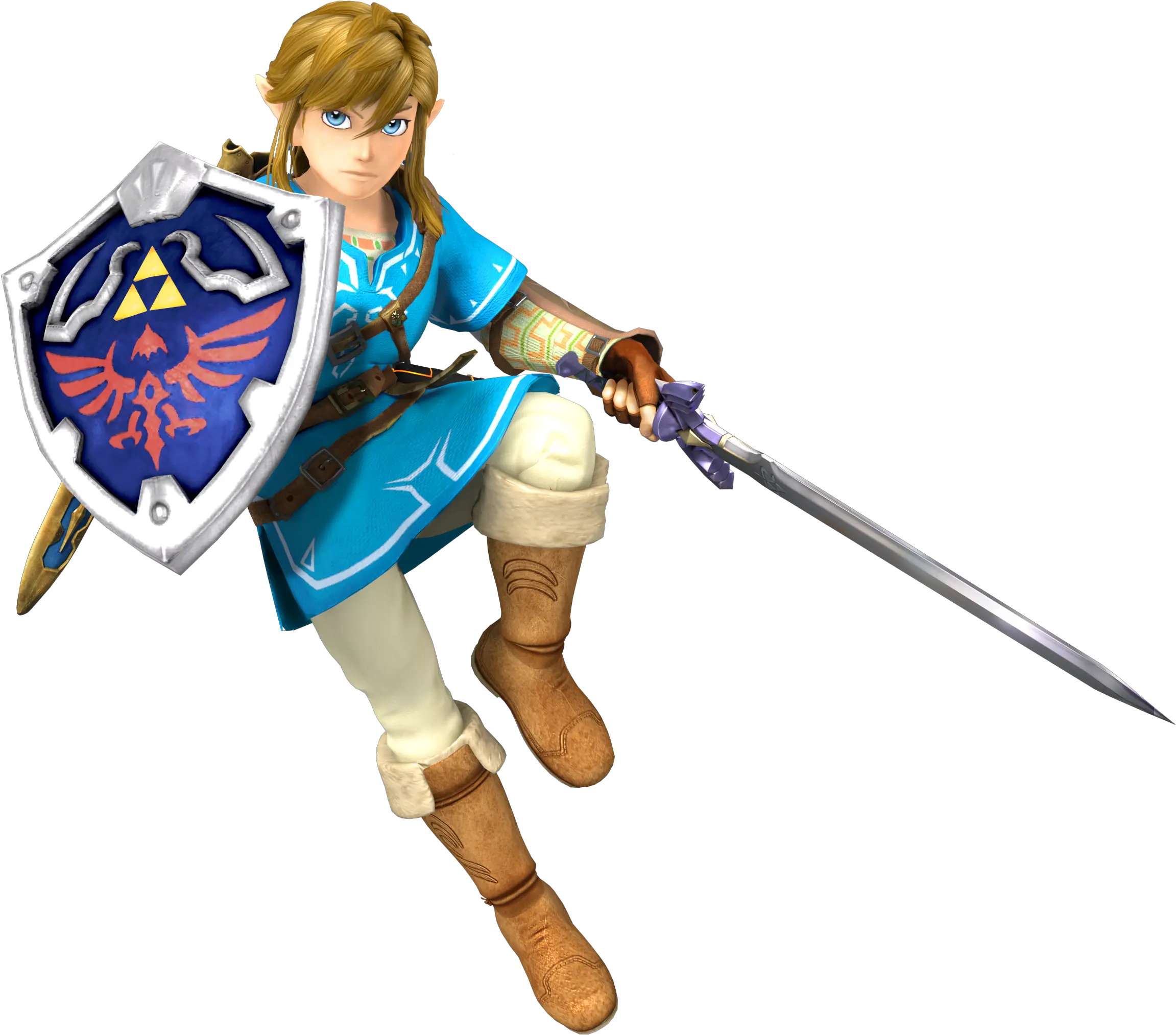 Download Hd Legend Of Zelda Breath Link Breath Of The Wild Transparent Png Breath Of The Wild Link Png