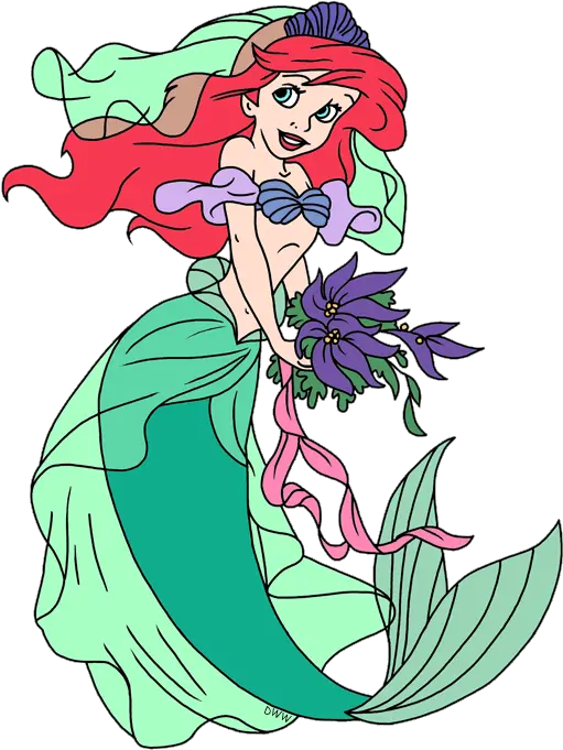 Ariel Clip Art Disney Galore Playing Dress Ariel Png Clip Art Ariel Png