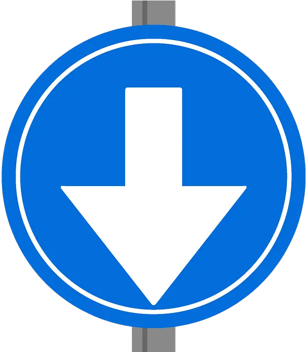 Sine Png One Way Sine Traffic Sign Dutch European Traffic Sign Traffic Png