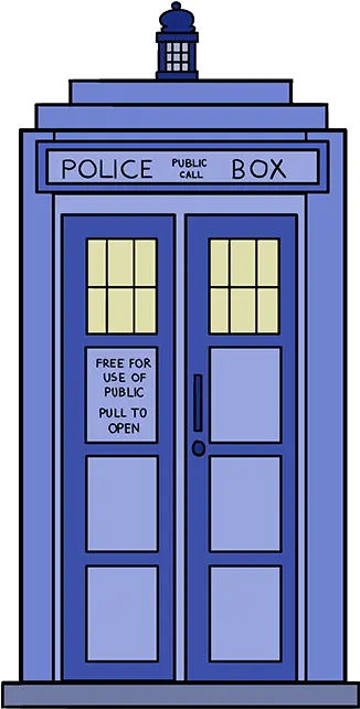 Download How To Draw Tardis Tardis Drawing Simple Full Drawing Tardis Png Tardis Png