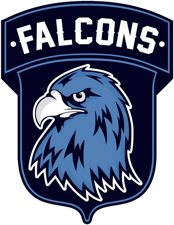 Download Blue Falcons Logo Blue Falcons Team Logo Png Falcons Logo Png
