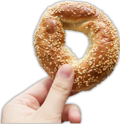 Hand Bagel Fairmount Bagel Fairmount Png Bagel Transparent