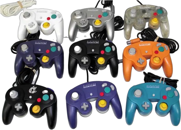 Genuine Nintendo Gamecube Controller Dropdown Selection Game Controller Png Gamecube Png