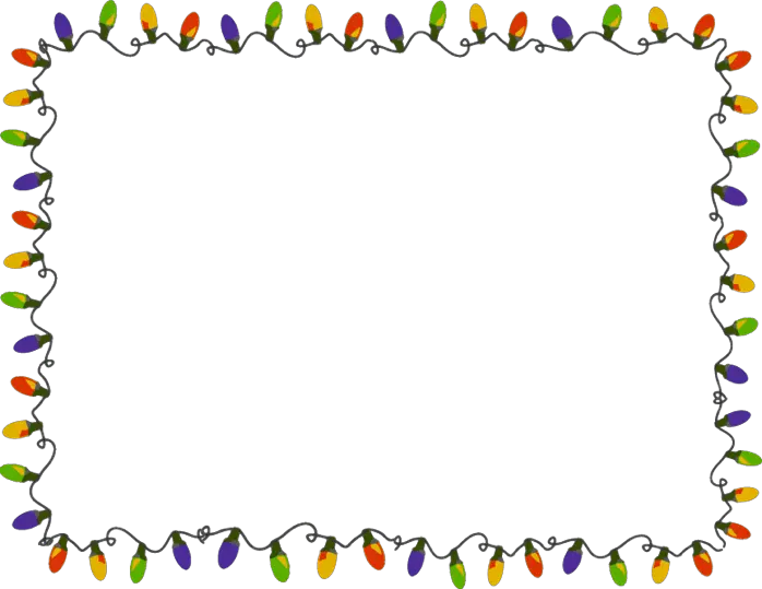 Christmas Light Background Png