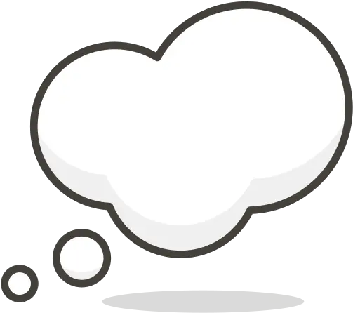 Cloud Bubbles Thought Free Icon Of Another Emoji Set Heart Png Bubble Thought Png