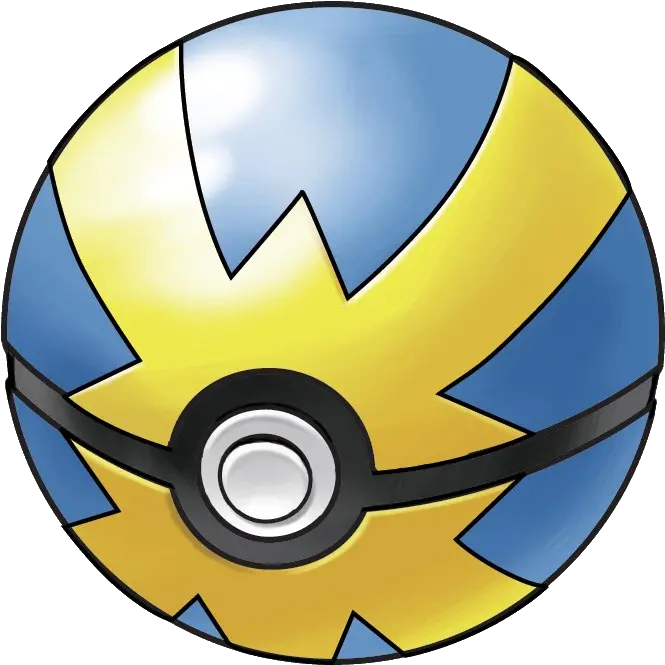 Quick Ball Quick Ball Pokemon Png Poke Ball Png