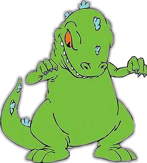 Freetoedit Reptar Rugrats Dinosaurio Reptar Rugrats Png Rugrats Png