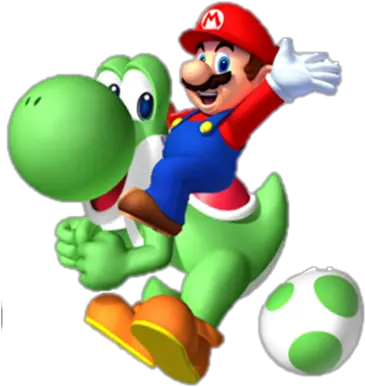 Download Hd Mario And Yoshi Png Yoshi Laying An Egg Yoshi Png