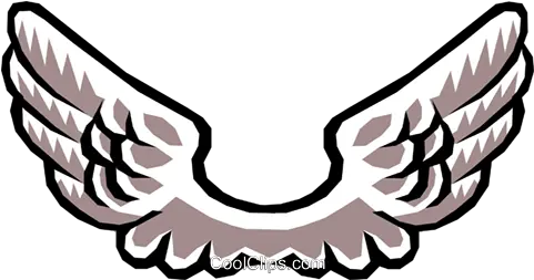 Angelu0027s Wings Royalty Free Vector Clip Art Illustration Engelsflügel Clipart Png Wings Vector Png