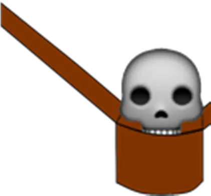 Skull Emoji In A Bag Roblox Doge In A Pouch Png Skull Emoji Transparent