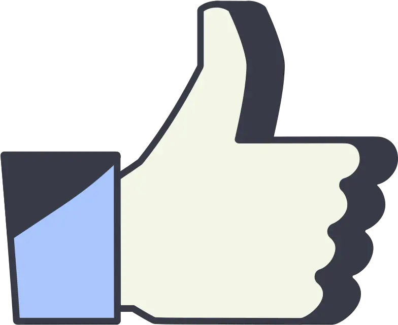 Like Illustration In Png Svg Sign Language Like Icon Of Facebook