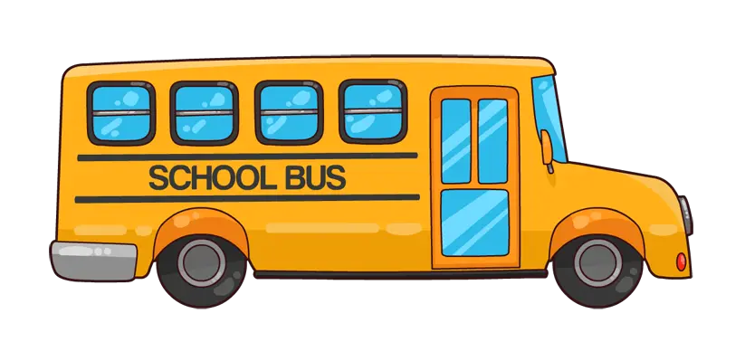 Transportation Home Cartoon School Bus Clipart Png Bus Transparent