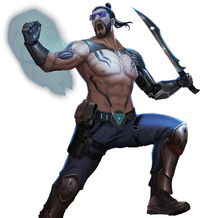 Play To Earn Nft Game Cyborg Legends Supernatural Creature Png Hanzo Ult Icon