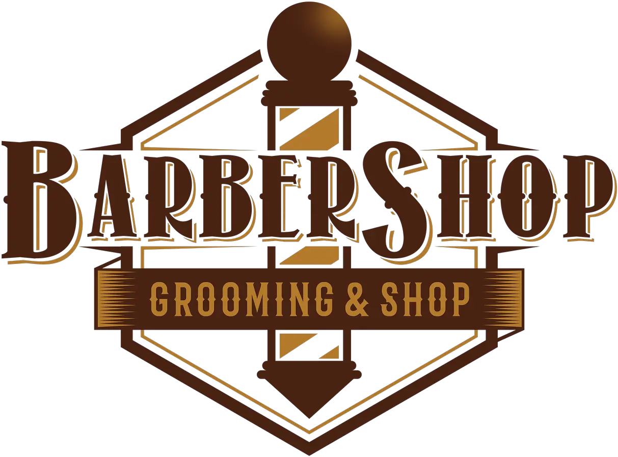 Logotype Emblem Barber Png Shop Logo