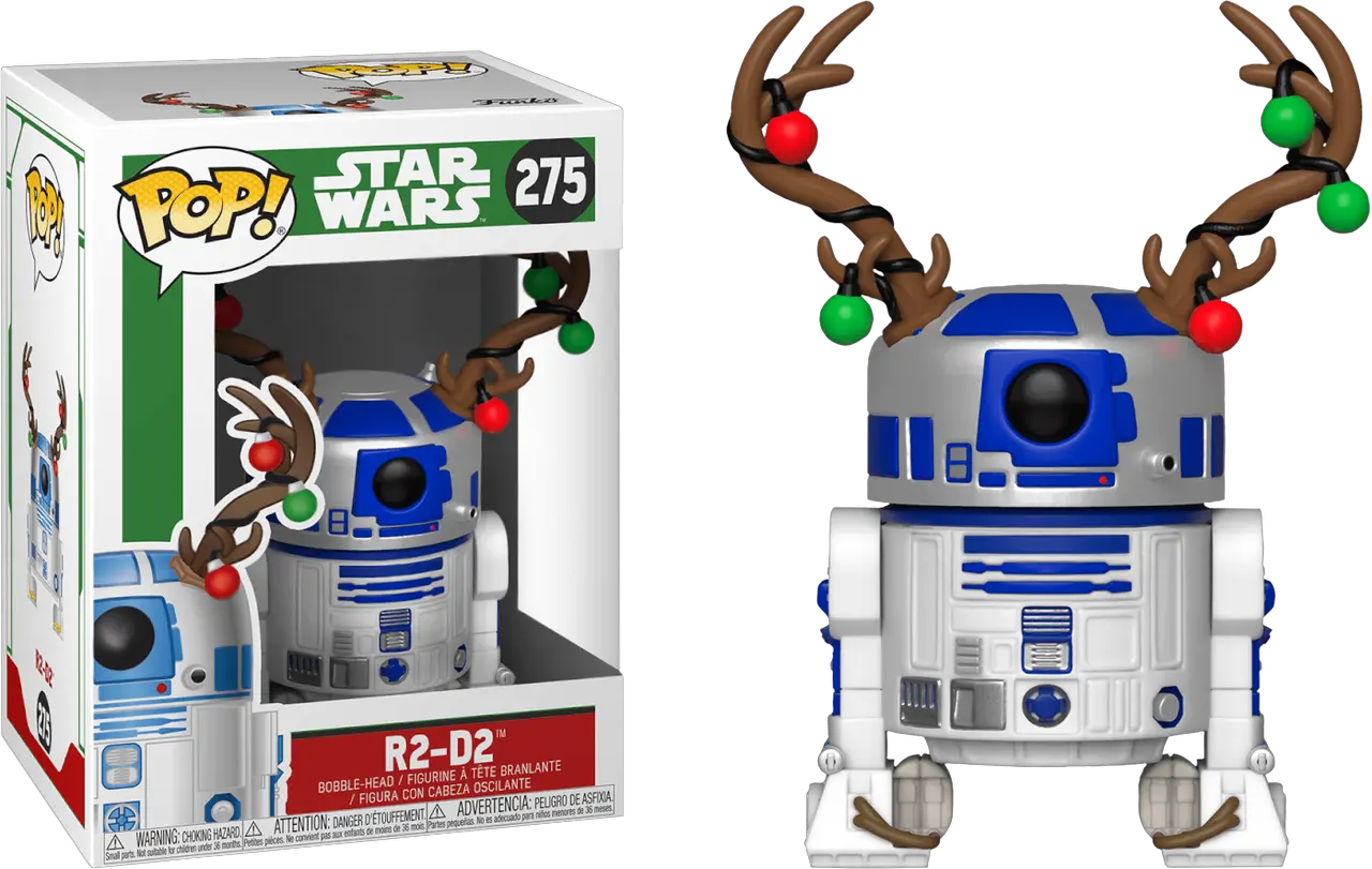 Funko Star Wars Holiday R2d2 Star Wars R2d2 Christmas Pop Png R2d2 Png