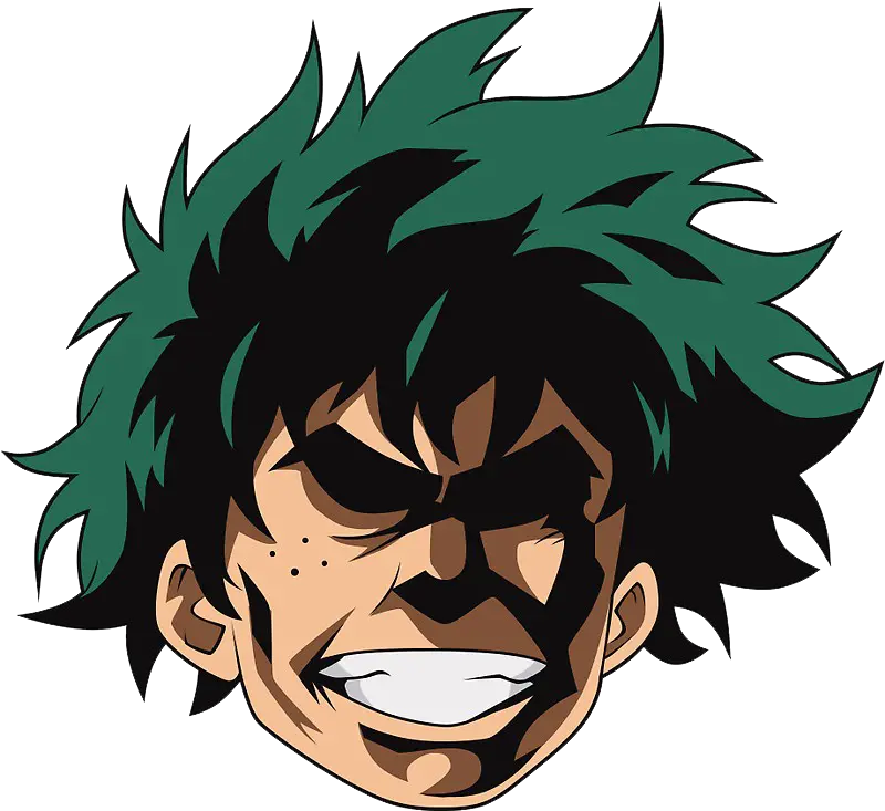 Hd Png Boku No Hero Stickers Midoriya Png