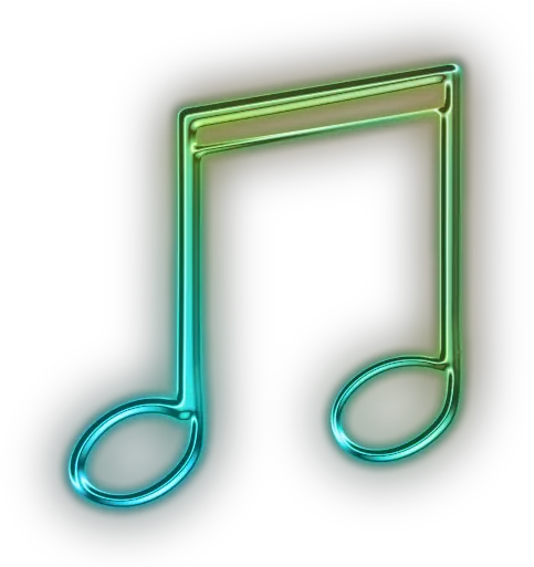Music Note Transparent Icon 34258 Free Icons And Png Transparent Neon Music Notes Musical Notes Transparent