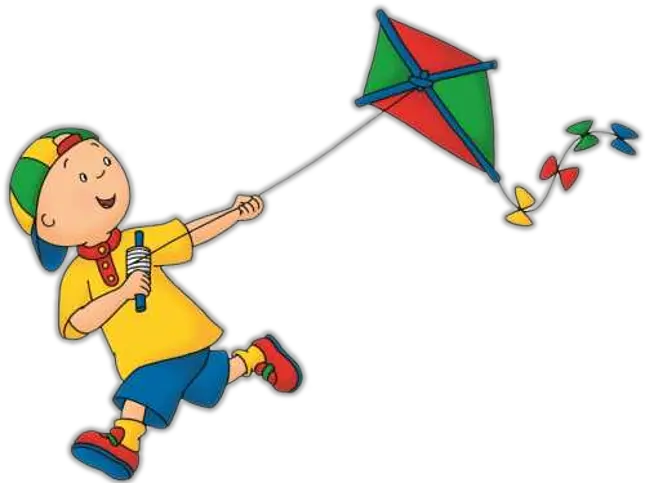 Caillous Family Fun Caillou Kite Png Caillou Png