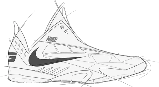 Paul George Sneaker Concept Sketch Paul George Shoe Concept Png Paul George Png