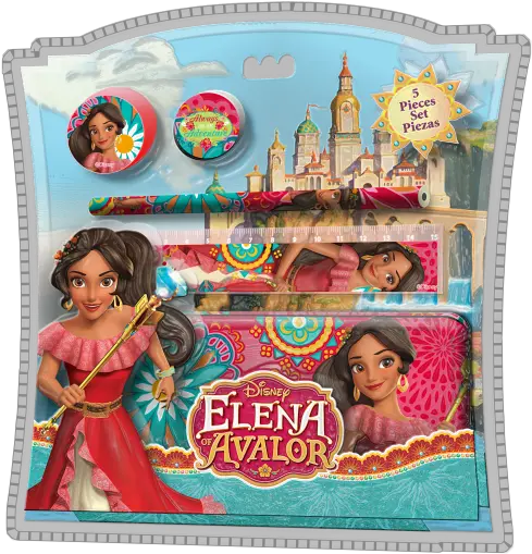 Kids Euroswan Blister 5 Pieces With Case Clamshell Elena Of Avalor 188 Gr Png