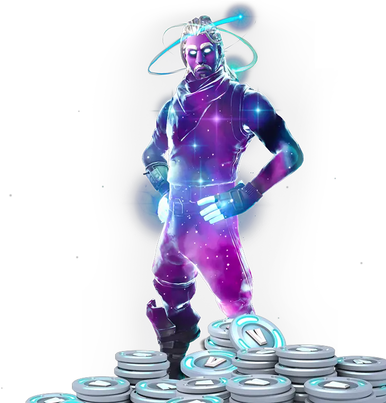 Fortnite Galaxy Skin 15 000 V Galaxy Fortnite Png V Bucks Png