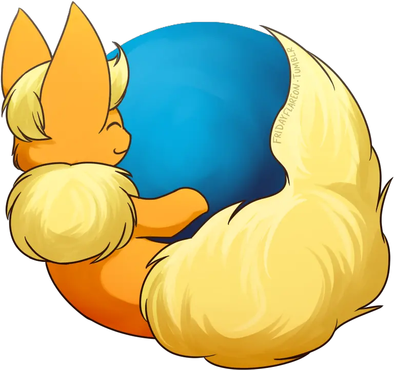 Pin Cartoon Png Flareon Png