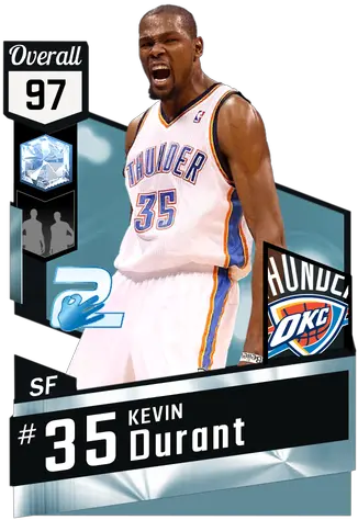 Kd Drawing Thunder Okc Picture 1114521 Dwight Howard 2k Card Png Kevin Durant Png Warriors