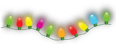 White Christmas Lights Png