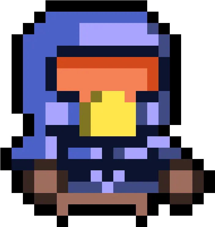 Pixilart The Marine Enter The Gungeon By Pokegreen Marine Enter The Gungeon Png Enter The Gungeon Logo