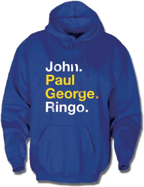 Blue John Paul George Ringo Hoodie With Images Hoodie Png Paul George Png