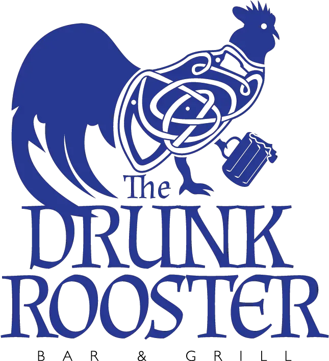 Drunk Rooster Bar Grill Padoodlin Png Logo