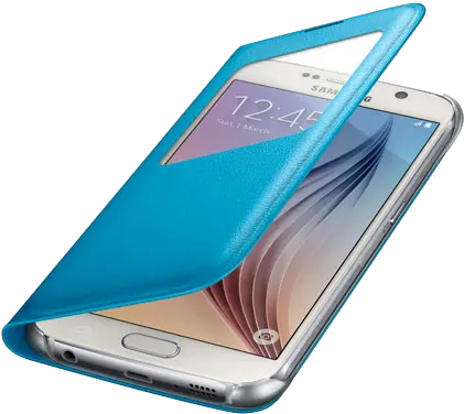 Samsung Galaxy S6 S View Flip Cover Wirelesswave Husa Telefon Samsung S6 Png Samsung Missed Call Notification Icon