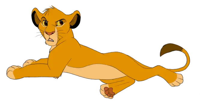 Download Hd Simba Png Background Image Simba Cub Simba Png