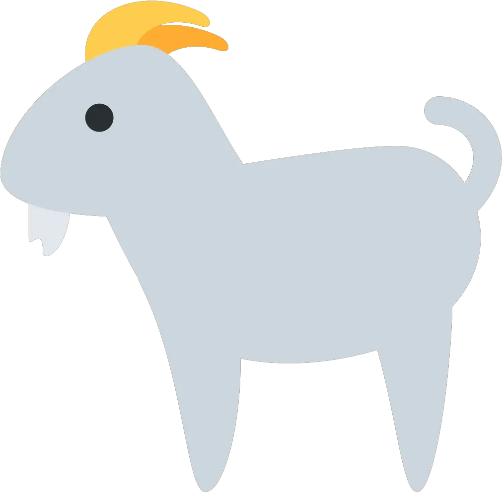 Svg Goats Are Awesome Png Goat Emoji Png