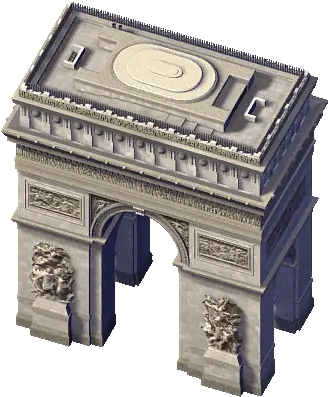 Filearc De Triomphepng Sc4d Encyclopaedia Arc De Triomphe Arc Png