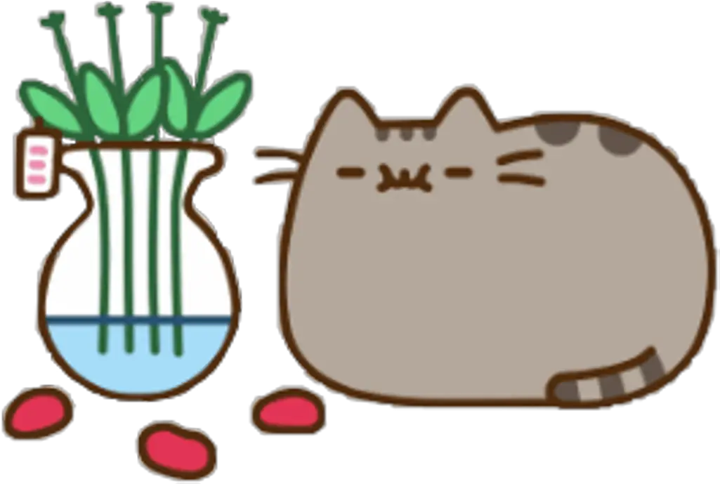 Report Abuse Pusheen Eating Popcorn Clipart Full Size Pusheen Valentines Day Png Pusheen Transparent