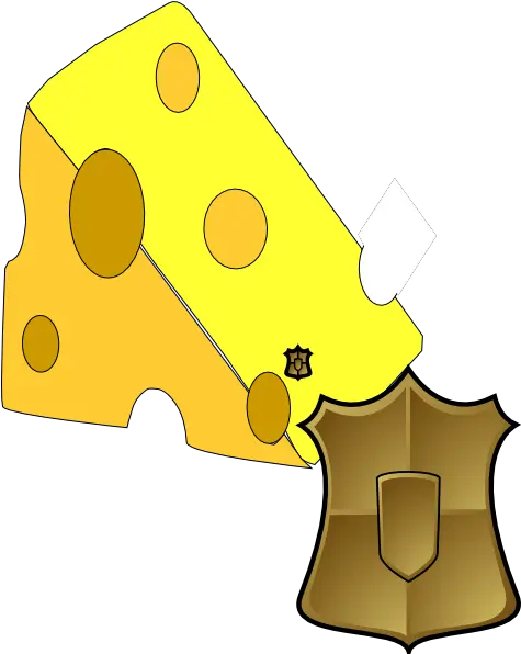 Cheese Clipart Blank Shield Transparent Png Original Cartoon Shield Shield Clipart Png
