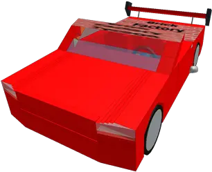 Red Car With Brick Factory Tycoon Logo Roblox Plastic Png Red Car Logo