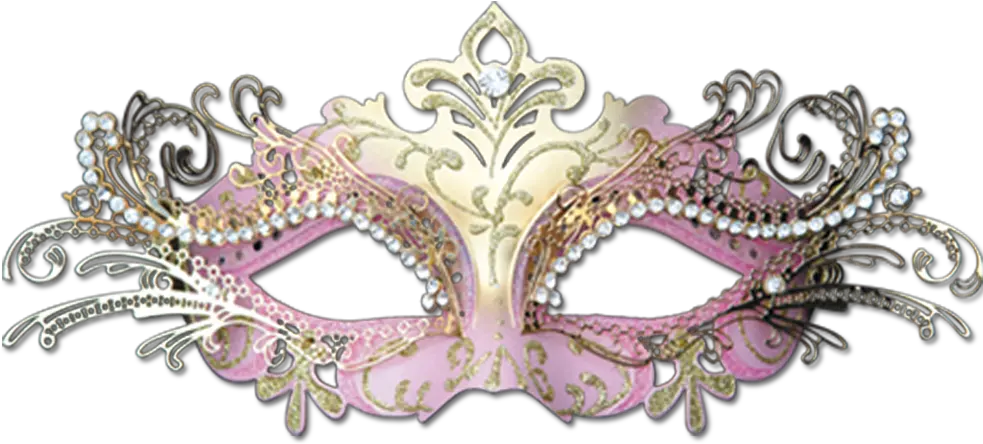 Pink Masquerade Masks Transparent Png White Masquerade Mask Png Masquerade Masks Png