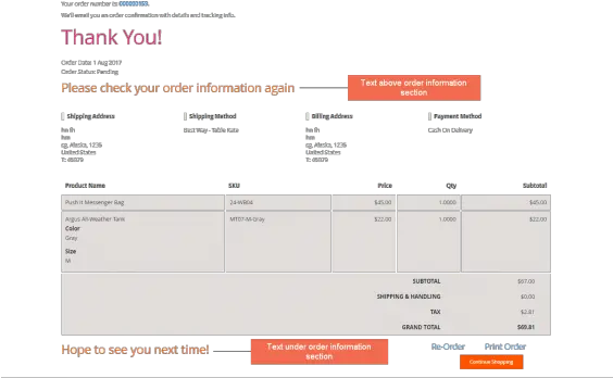 Order Details Screenshot Png Success Png