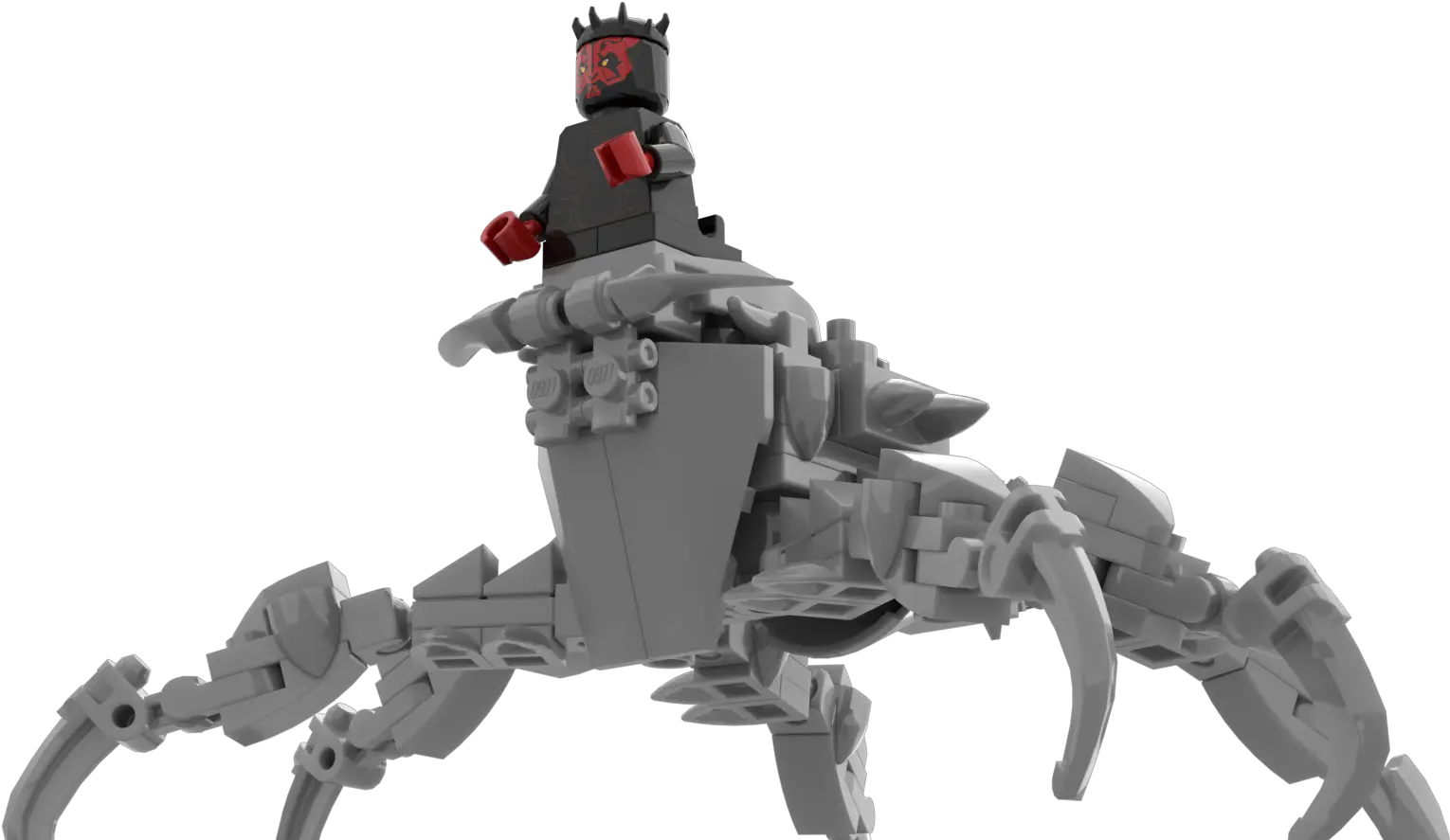 Darth Maul With Spider Legs From Bricklink Studio Clone Wars Spider Legs Maul Png Darth Maul Png