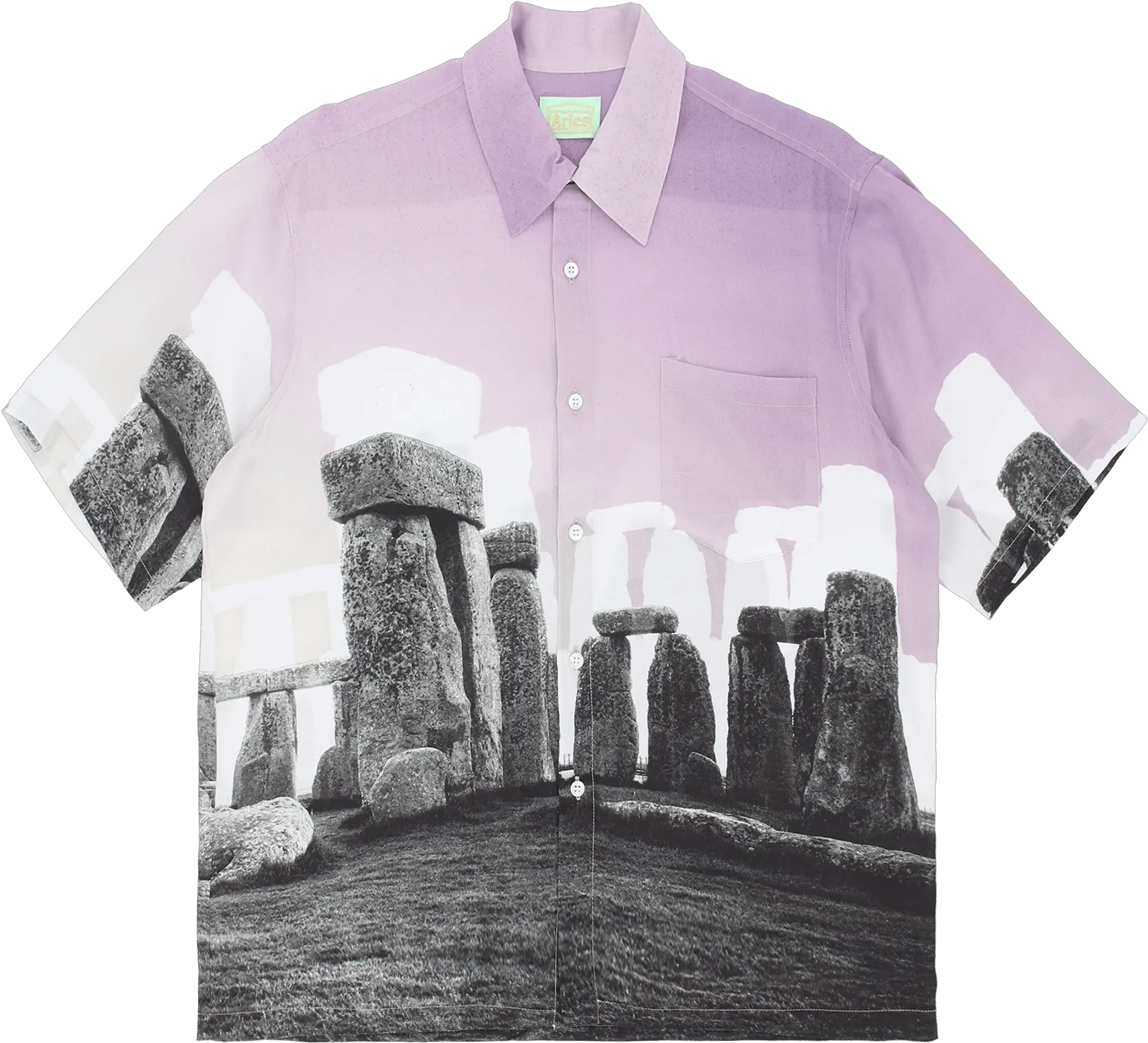Aries Stonehenge Hawaiian Shirt Polo Shirt Png Hawaiian Shirt Png