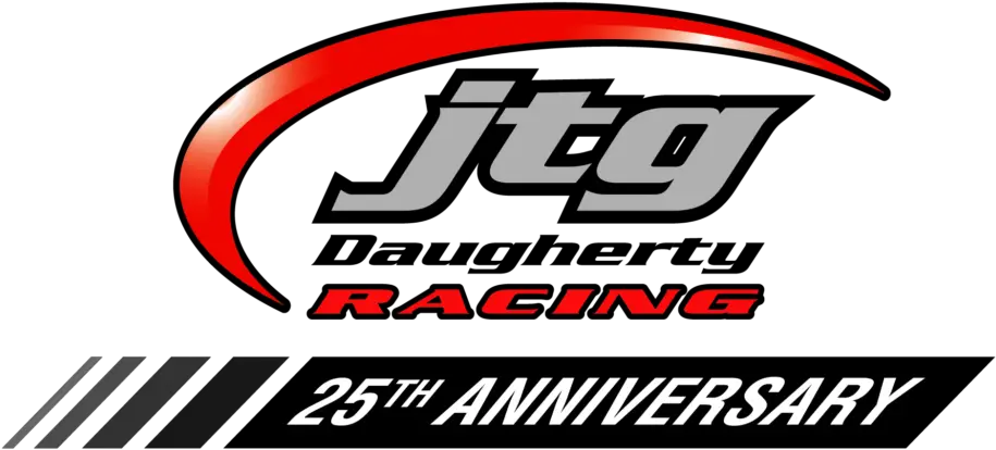 25 Years Of Nascar Racing Jtg Daugherty Racing Sticker Png Nascar Logo Png