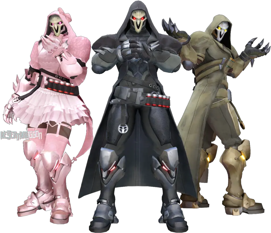 Transparent Reaper Side View Overwatch Overwatch Reaper Png Reaper Overwatch Png