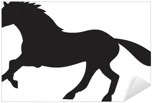 Sticker Horse Silhouette Vector Clipart Design Pixersus Paard Vector Png Ebay Icon Vector