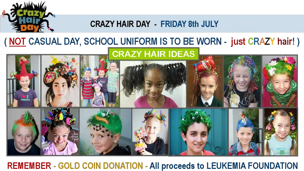 Wacky Hair Day Signs Png Image With No Crazy