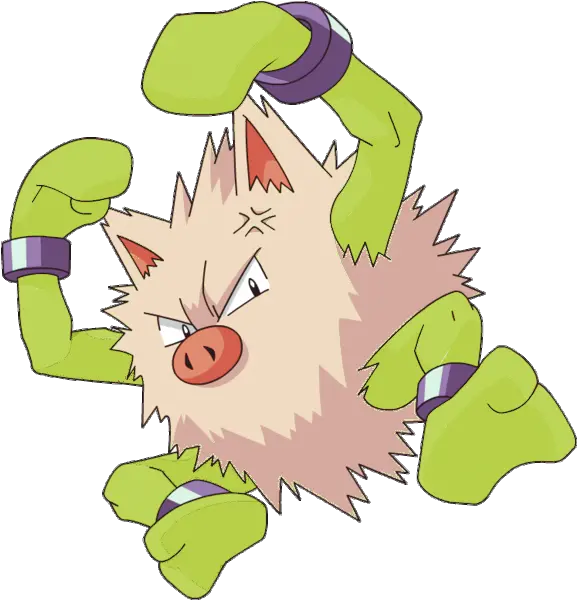 Primeape Png Mankey Shiny 3434806 Vippng Pokemon Primeape Shiny Shiny Eyes Png