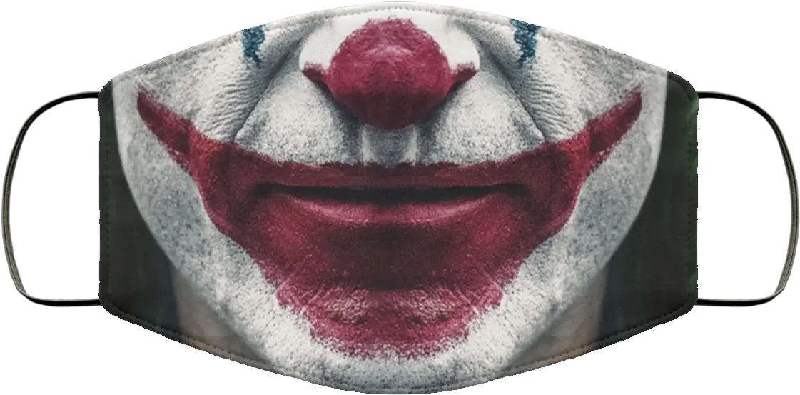 Joker Face Mask Clown Face Mask Png Joker Mask Png