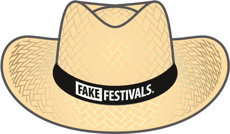 Fake Festivals Merchandise Costume Hat Png Straw Hat Transparent