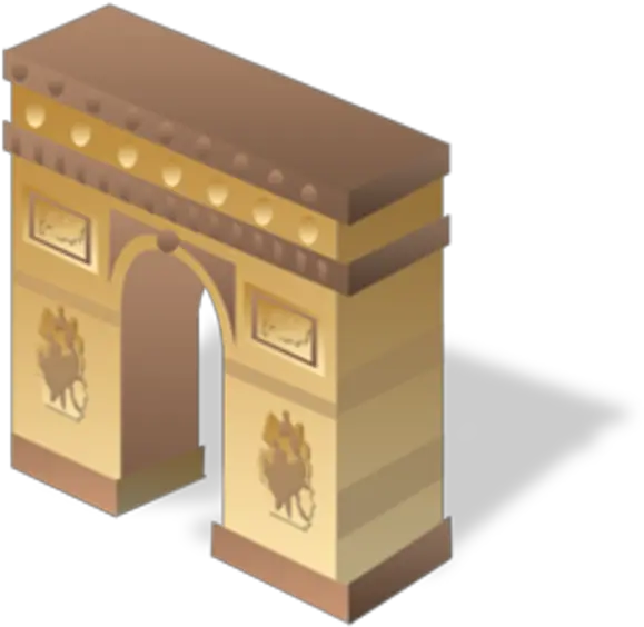 Arc De Triomphe Icon Free Images Vector Arc De Triomph Icon Png Arc Icon